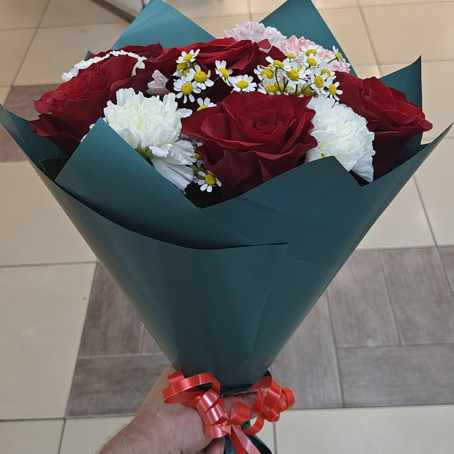 Розовый рассвет в горах Алтая